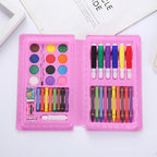 42 Pcs Drawing Painting Set for Kids – Art Kit with Colors, Crayons & Markers