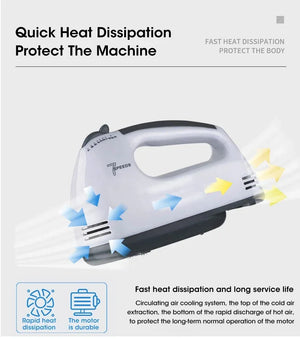 Scarlett Electric Hand Mixer – 7 Speed Egg Beater for Baking, Cream & Dough Mixing
