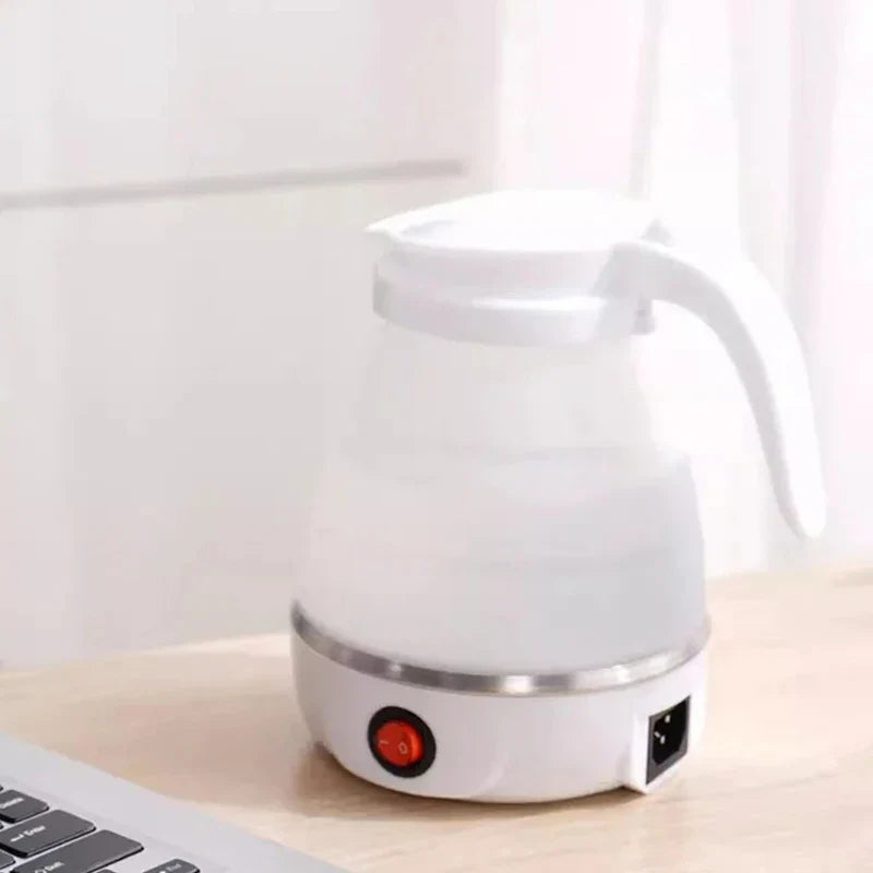 Foldable Electric Kettle – Portable Silicone Travel Kettle | Fast Boiling Mini Water Heater