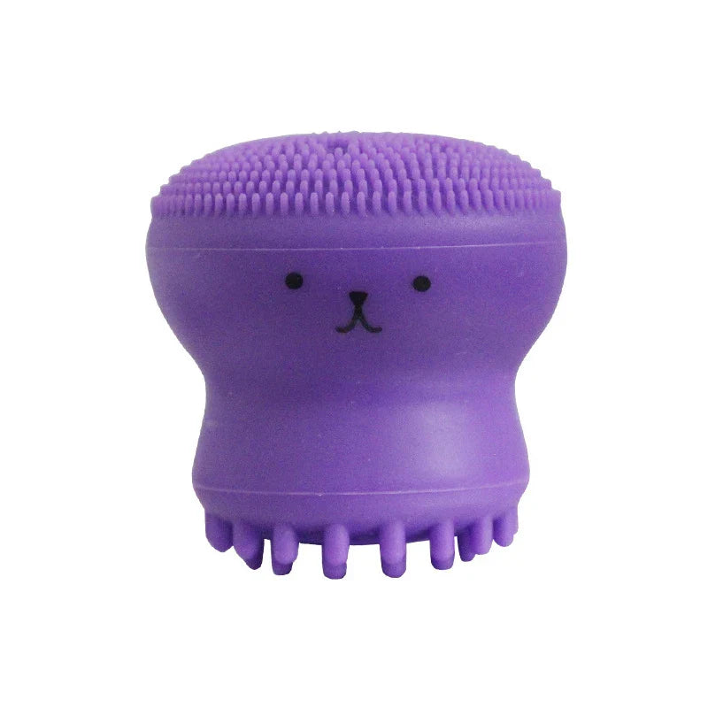 Octopus Facial Cleansing Brush – Silicone Face Scrubber & Deep Pore Massager