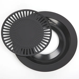 Stove Top BBQ Grill Pan – Non-Stick Portable Grill for Gas Stove | Indoor BBQ & Steak Grill Plate