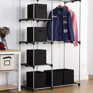 Pack of 2 Foldable Toy Storage Box – Multi-Purpose Fabric Organizer with Handle