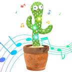 Dancing Cactus Toy for Kids – Talking, Singing & Mimicking Toy
