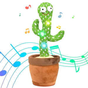 Dancing Cactus Toy for Kids – Talking, Singing & Mimicking Toy