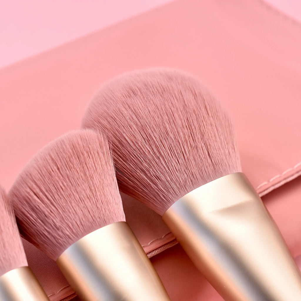 BH Cosmetics 12pcs Makeup Brush Set with Bucket Holder – Super Soft Professional Cosmetic Brushes Kit