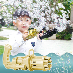 Automatic Bubble Gun for Kids – High Output Bubble Blaster Toy
