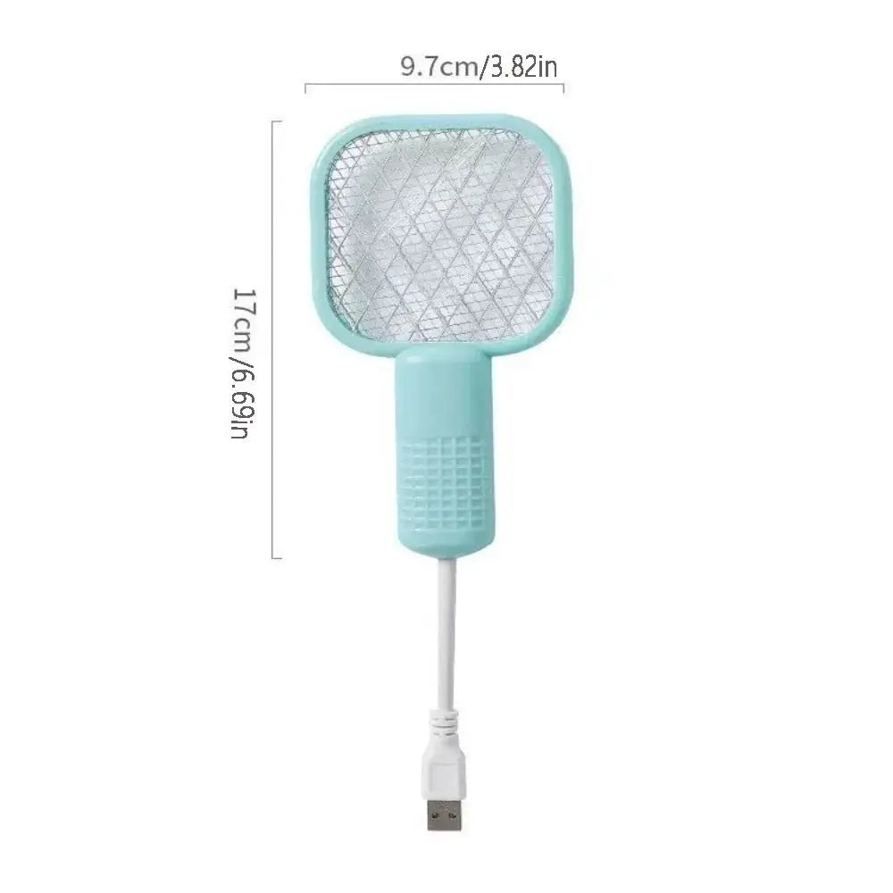 Mini Mosquito Racket – USB Rechargeable Electric Bug Zapper