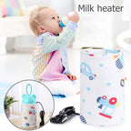 USB Baby Bottle Warmer | Portable Feeder Milk Heater for Travel