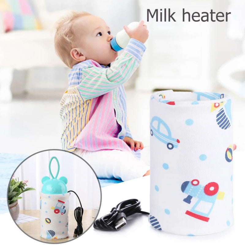 USB Baby Bottle Warmer | Portable Feeder Milk Heater for Travel