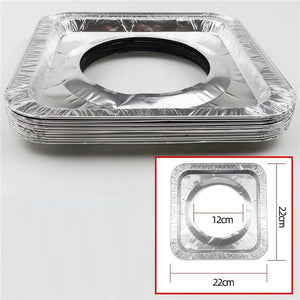 Disposable Gas Stove Covers (10pcs) – Oil-Proof Burner Protectors