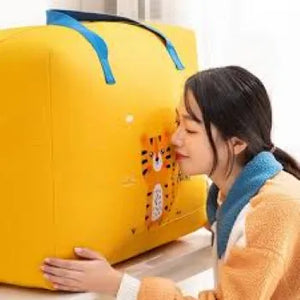 Dino Kids Storage Bag – Large Comforter & Clothes Organizer