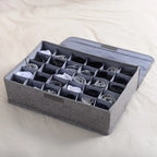 Socks Organizer Box – Drawer Storage with Multiple Compartments