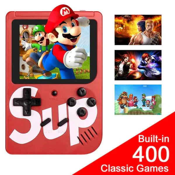 SUP Game Box 400 in 1 – Retro Handheld Gaming Console for Kids