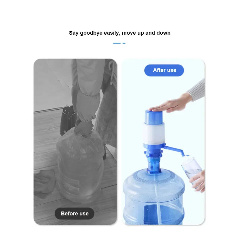 Manual Water Pump (Small) – Portable Hand Press Bottle Dispenser