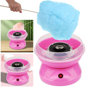 Electric Cotton Candy Machine – Mini Sugar Floss Maker for Kids & Parties