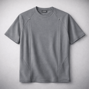 SlimAura Men’s Premium Cotton T-Shirt – Soft, Breathable & Comfortable Fit
