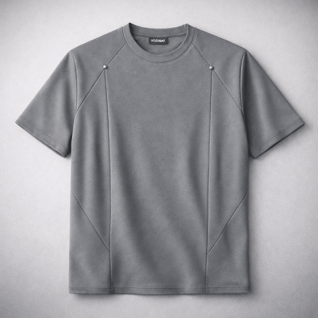 SlimAura Men’s Premium Cotton T-Shirt – Soft, Breathable & Comfortable Fit