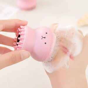 Octopus Facial Cleansing Brush – Silicone Face Scrubber & Deep Pore Massager