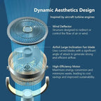 Air Circulation Fan (Jumbo) – Powerful Stand Fan | 360° Cooling Airflow for Home & Office