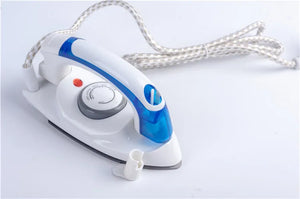 Electric Travel Iron 700W – Portable Clothes Iron | Mini Lightweight Steam/Dry Iron for Travel