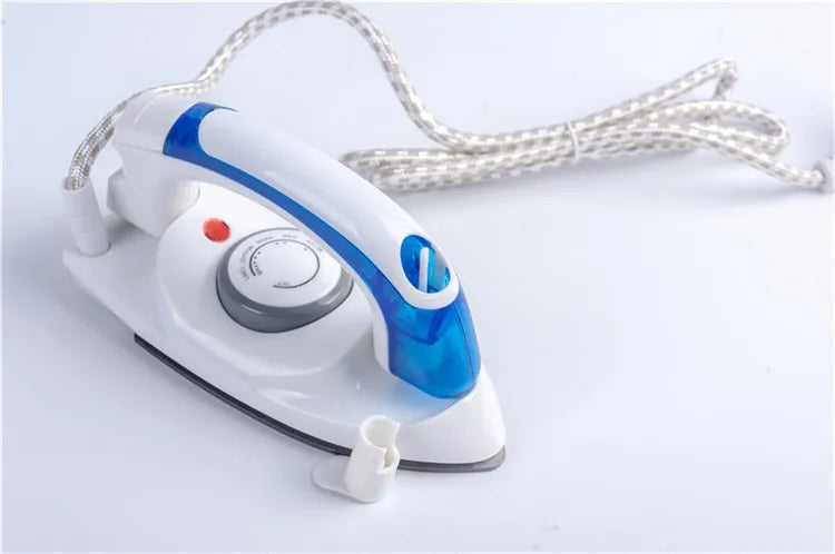 Electric Travel Iron 700W – Portable Clothes Iron | Mini Lightweight Steam/Dry Iron for Travel