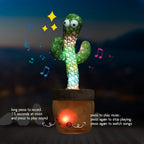 Dancing Cactus Toy for Kids – Talking, Singing & Mimicking Toy