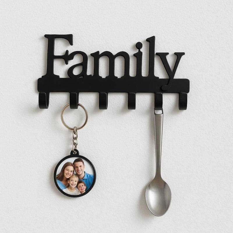 Love Letter Key Holder – Wall Mounted Decorative Key Stand with Hooks