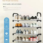 6 Layer Steel Shoe Rack – Heavy Duty Multi-Tier Shoe Organizer