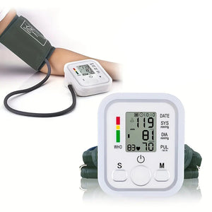 Digital Blood Pressure Monitor – Fully Automatic BP Machine with LCD Display