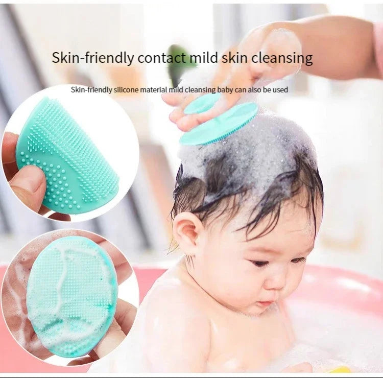 Soft Silicone Face Scrubber – Gentle Exfoliating Face Wash Brush