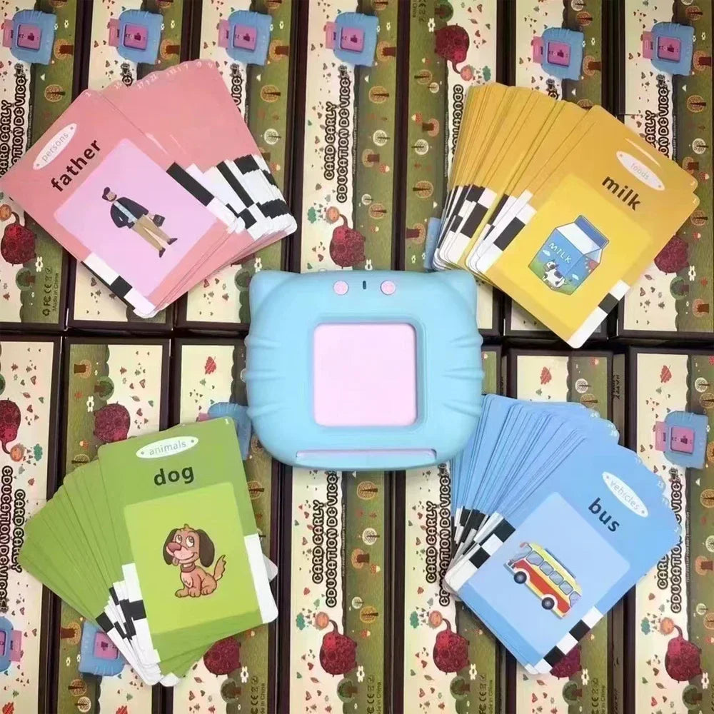 Flash Card Learning Game for Kids – Educational Talking Cards Toy