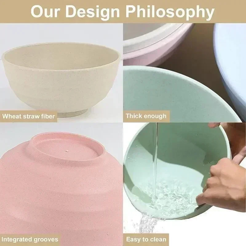 Premium Soup Bowl Set – Stylish Multi-Color Serving Bowls (Set of 4)