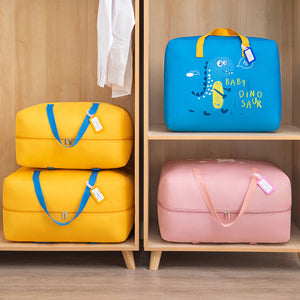 Dino Kids Storage Bag – Large Comforter & Clothes Organizer