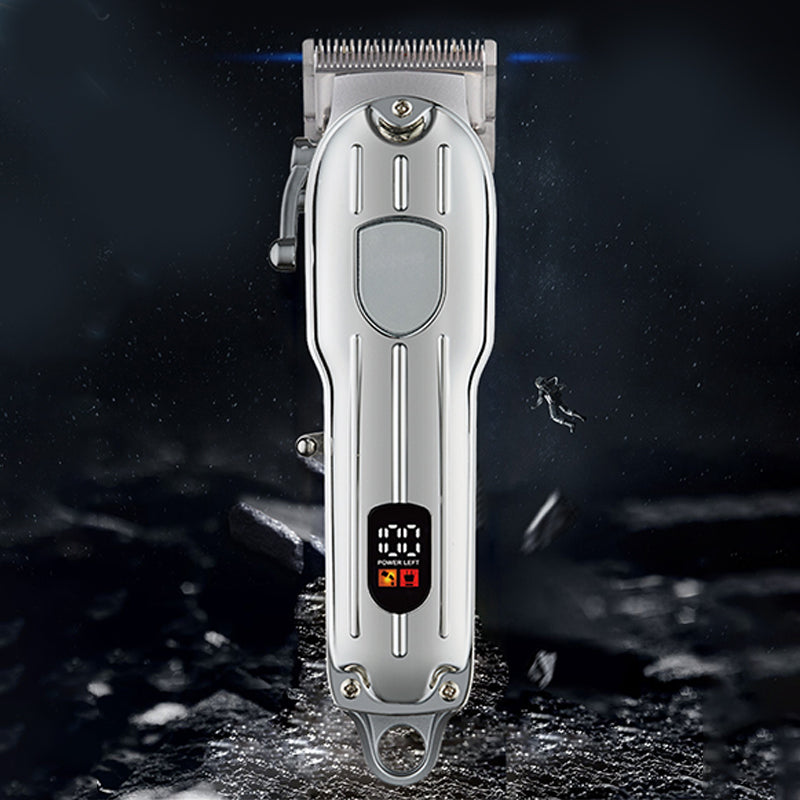 Digital Hair Trimmer FR-D 8671 Golden Edition – Rechargeable Professional Beard & Hair Clipper