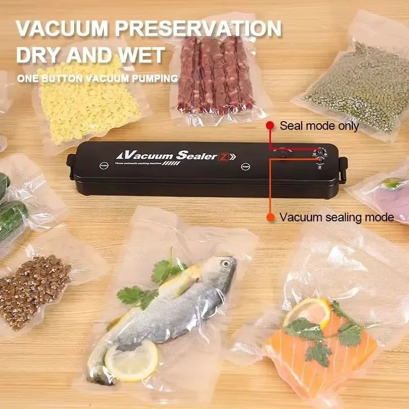 Vacuum Sealer Machine – Automatic Food Saver | Fresh Storage Sealing