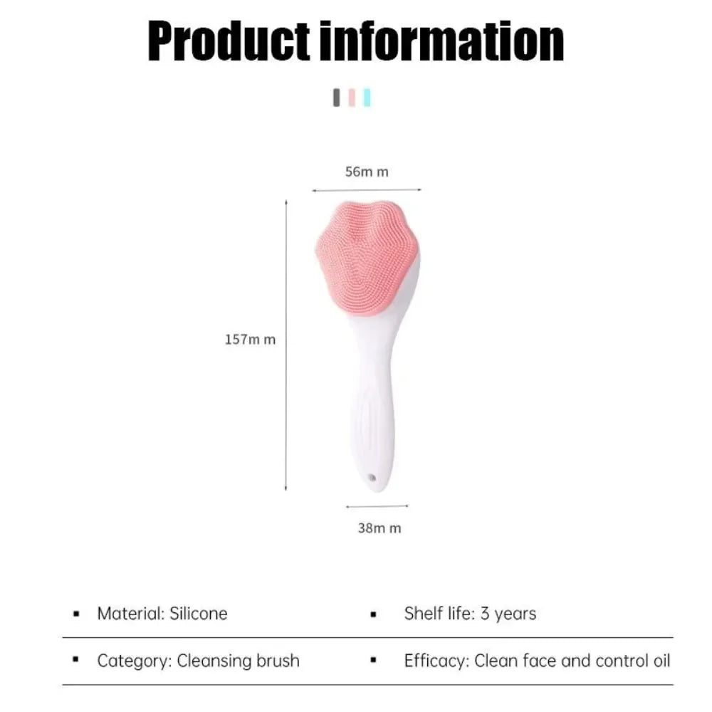 Silicone Face Scrubber Brush – Deep Cleansing Facial Brush
