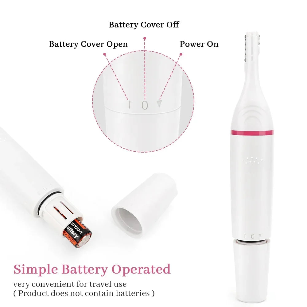 5 in 1 Ladies Electric Trimmer – Veet Style Waterproof Hair Removal Kit