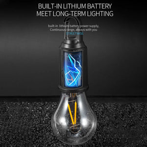 Solar Camping LED Bulb – Rechargeable Hanging Light for Outdoor, Emergency & Load Shedding