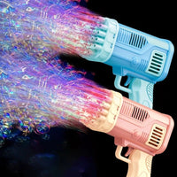 32 Hole Bubble Gun Bazooka for Kids – Automatic Bubble Blaster Toy