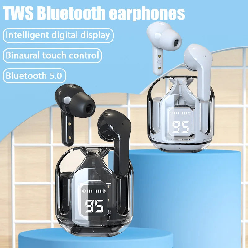 Air 31 TWS Wireless Earbuds – Bluetooth Earphones with LED Display & Touch Control