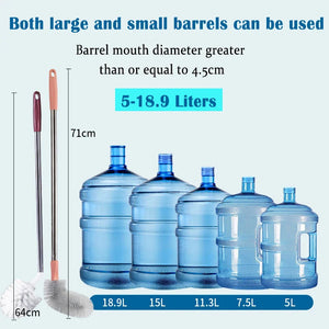 Long Bottle Cleaning Brush – Flexible Deep Cleaning Brush for Bottles & Jugs