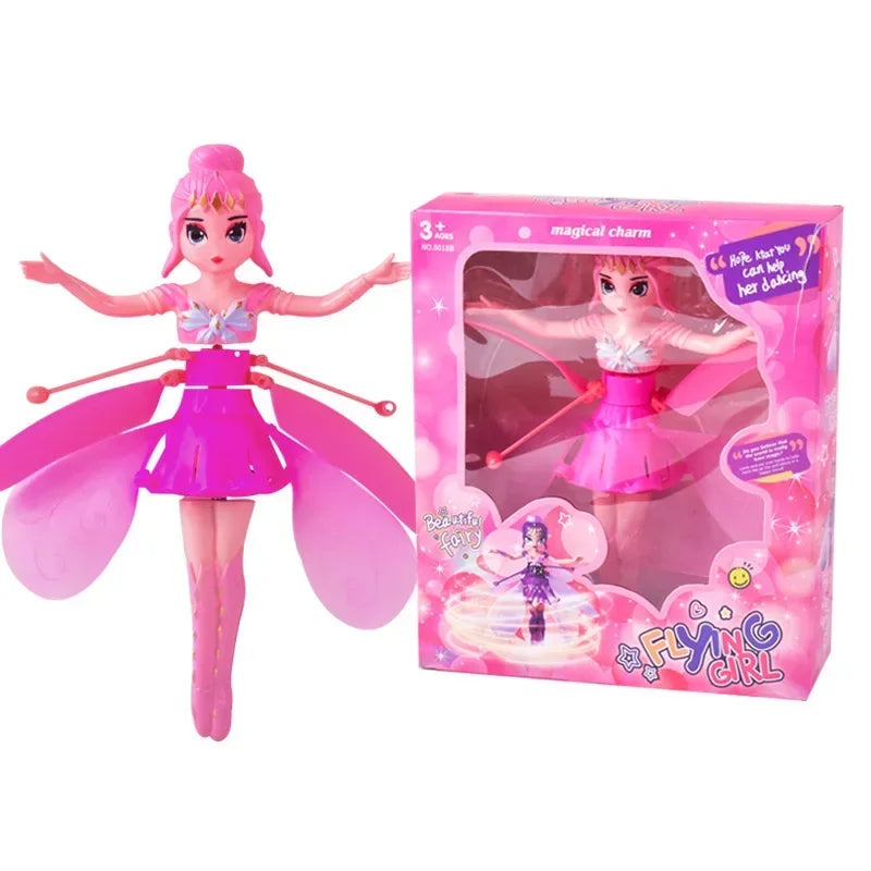 Flying Fairy Doll for Kids – Hand Sensor Hover Princess Toy