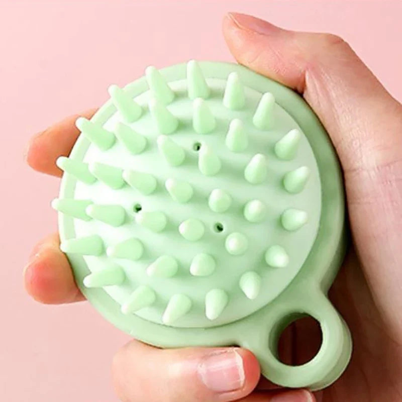 Pack of 2 Silicone Scalp Massage Shampoo Brush – Soft Hair & Scalp Cleaner