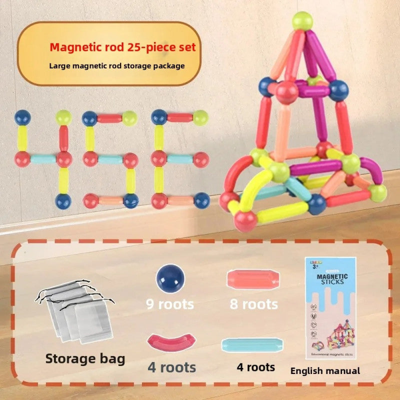 Magnetic Building Toys Set for Kids | Educational STEM Blocks