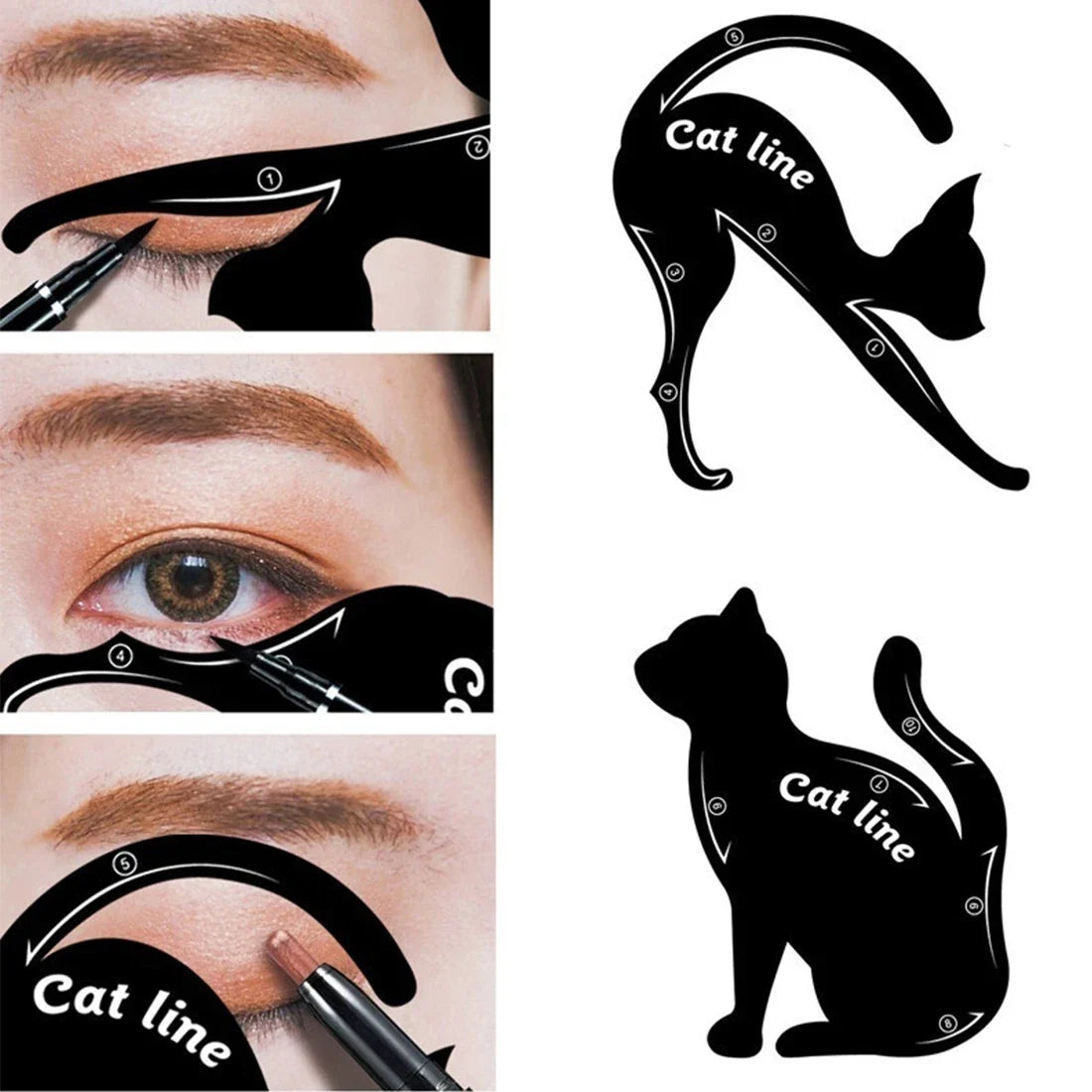 36H Waterproof Eyeliner Marker Pack of 2 – Long Lasting Smudge Proof Eye Liner Pen
