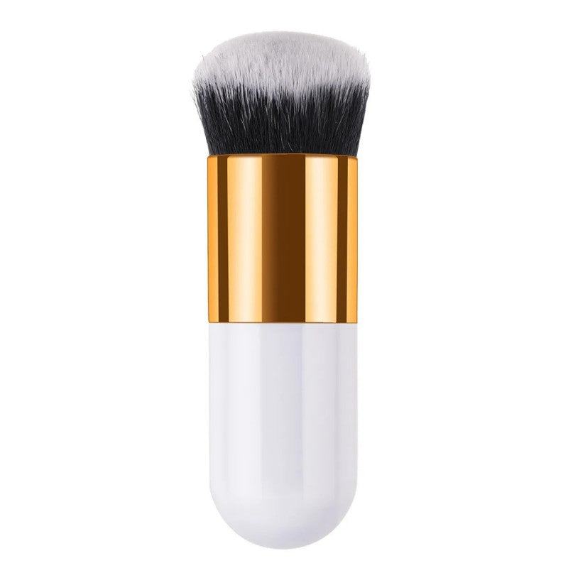 Foundation Brush – Dense Kabuki Makeup Brush for Flawless Liquid & Powder Application