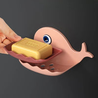 Fish Soap Holder – Cute Wall Mounted Soap Dish with Drain Holes