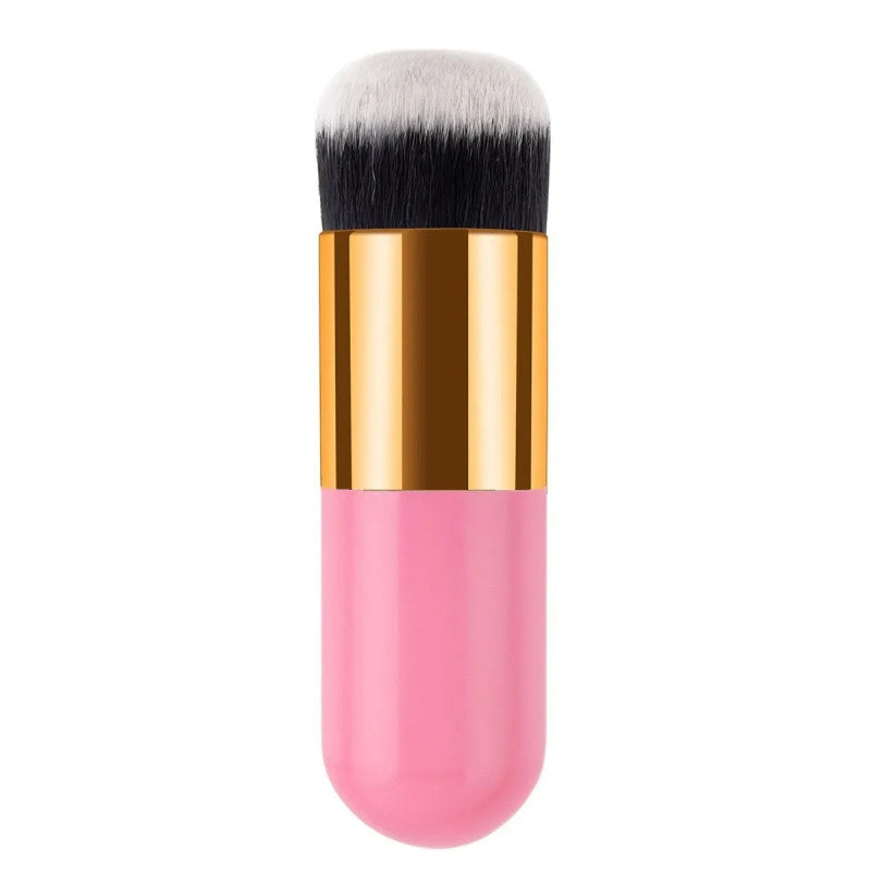 Foundation Brush – Dense Kabuki Makeup Brush for Flawless Liquid & Powder Application
