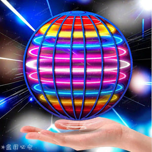 Fly Nova Pro Flying Ball for Kids – LED Hover Spinner Boomerang Toy