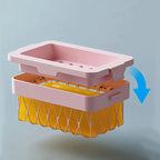 Pack of 2 Non-Slip Base Soap Holder Quick Draining Double Layer